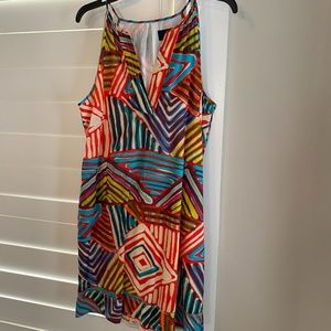 Dress multi colored